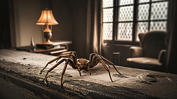 Brown Recluse: A Stunning Ultra, brown recluse, insect, spider, interior, lamp HD wallpaper