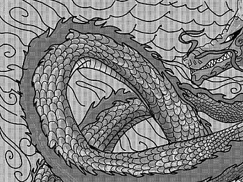 dragon, One Piece HD wallpaper