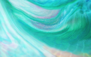 Stream glitter, green gradient, abstract HD wallpaper