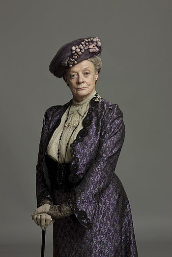 Violet Crawley, Downton Abbey HD phone wallpaper