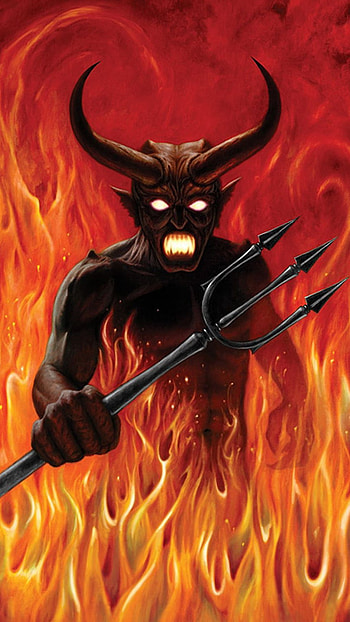 Black Colour Devil, abd, aaa HD phone wallpaper