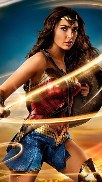 Gal Gadot, Wonder Woman, 3D , Mobile HD phone wallpaper