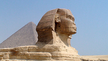 Giza Egypt , Public Domain , The Sphinx at Giza, Egyptian Landmark HD wallpaper