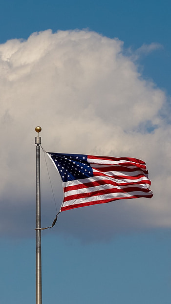Memorial Day, United State, Flag Background HD phone wallpaper
