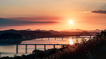 Town Bridge Morning, bridge, morning, graphy HD wallpaper