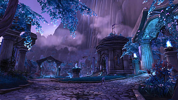 World of Warcraft scenic , Breathtaking views, Serene landscapes, Immersive experience HD wallpaper