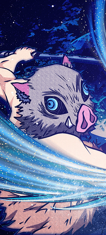 Inosuke Hashibira, Inosuke Hashibira, Anime, Demon Slayer: Kimetsu no Yaiba HD phone wallpaper