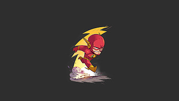 Flash Minimalism, flash, minimalism, artist HD wallpaper