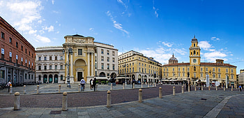 Parma, Panorama, Emilia Romagna HD wallpaper