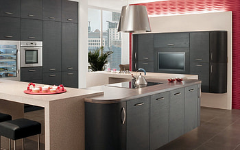 Interior, City, Miscellanea, Miscellaneous, Design, Style, Living Room, Residential, Kitchen, City Apartment HD wallpaper