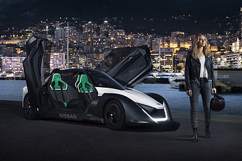 Margot Robbie Nissan Electric Car Ambassador , margot-robbie, celebrities, girls, nissan, electric-cars, cars HD wallpaper