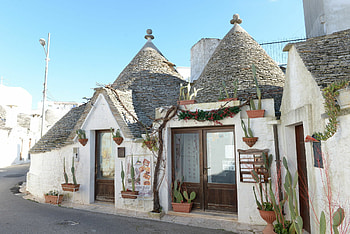 Giardino dei Trulli, Alberobello, Trulli garden, Puglia HD wallpaper