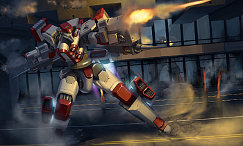 Dash Redux, Anime, Gundam, robot, Mech, Sci Fi, Sci Fi Anime HD wallpaper