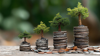 Ultra : Investment Growth — Trees of Coins, investment, money HD wallpaper
