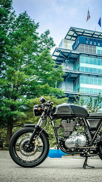 Bullet Bike, Black Bullet Bike, Royal Enfield, Bike HD phone wallpaper