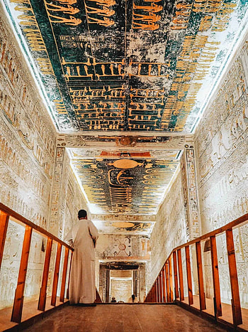 Best tombs, Valley of the Kings, Visiting HD phone wallpaper