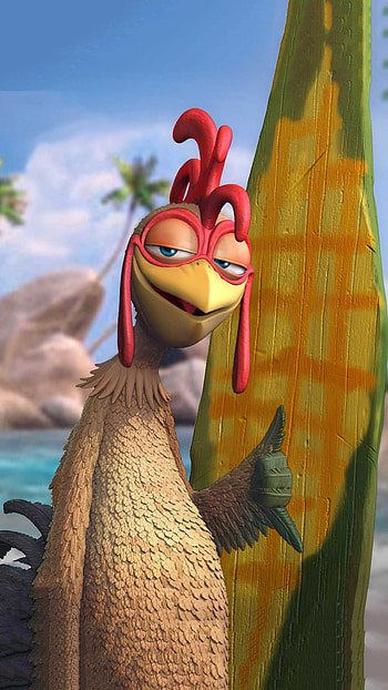 Surf's Up Animation, Chicken Joe, Movie Mania, Surfer Penguins HD phone wallpaper