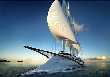 Miscellanea, Miscellaneous, Ocean, Journey, Relaxation, Rest, Sail, Sails, Yacht HD wallpaper