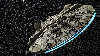 Millennium Falcon, Top backgrounds, Star Wars movies, Spaceship HD wallpaper