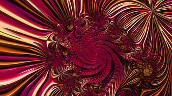 Fractal Art for your - Trippy, red, psychedelic, trippy, Abstract, fractal HD wallpaper