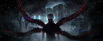 Tokyo Ghoul Kaneki Ken , tokyo-ghoul, ken-kaneki, anime, artist, artwork, digital-art, dark HD wallpaper