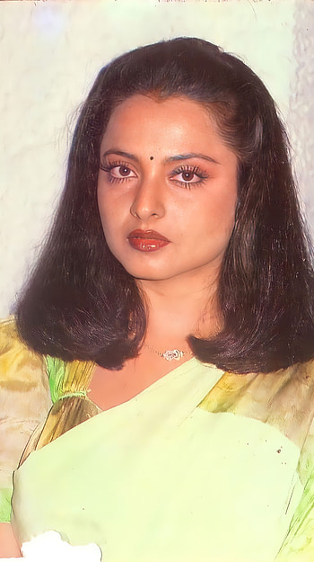 Rekha, bollywood actress HD phone wallpaper