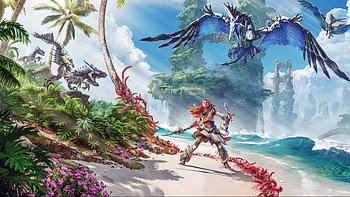 Horizon Forbidden West — Ultra : Aloy on the Sunlit Shore, Horizon Forbidden West HD wallpaper