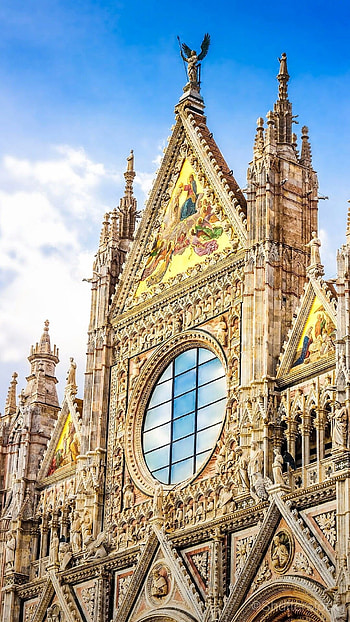 Siena Cathedral, Discovery architecture, Interior design HD phone wallpaper