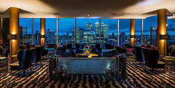 eighteen sky bar, rooftop cocktail bar, greenwich HD wallpaper