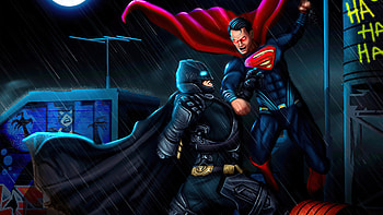 Batman Vs Superman , batman, superman, superheroes, artist, artwork, digital-art, artstation HD wallpaper