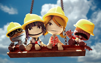 LBP game, Gaming world, LittleBigPlanet , Imaginative designs HD wallpaper