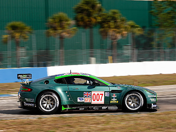 Sports, Aston Martin, Cars, Side View, Speed, 2009, V8, Vantage HD wallpaper