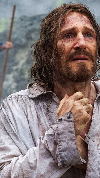 Liam Neeson, Silence movie, Best movies of 2016 HD phone wallpaper