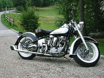1952 Harley Davidson FL panhead, motorcycle, classic, panhead, harley HD wallpaper
