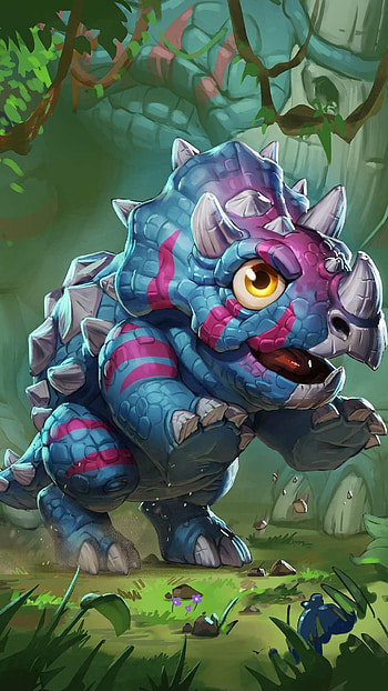 Direhorn Hatchling, Hearthstone HD phone wallpaper