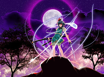 EXALT, games, anime, touhou, youmu konpaku, swordswoman HD wallpaper
