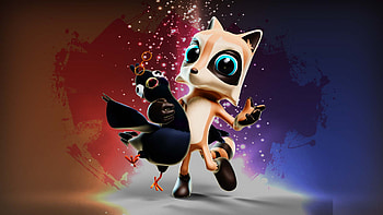 The Duo, video game, Raccoo Venture HD wallpaper
