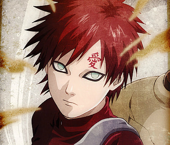 Gaara, Tattoo, Ninja, Naruto Shippuden HD wallpaper