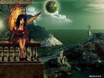 fantasy, view, scape, trip HD wallpaper