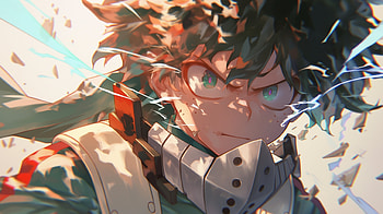 My Hero Acadamia - Izuku Midoriya, My Hero Academia, Izuku Midoriya, AI Art HD wallpaper
