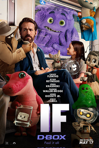 IF (2024) Movie - Ryan Reynolds & Cailey Fleming, movie, IF (2024) HD phone wallpaper