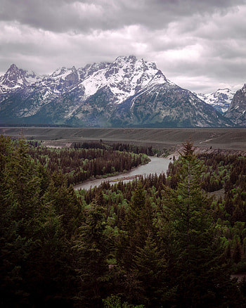 Landscape, Nature, Rivers, Mountains, Forest, Valley HD phone wallpaper