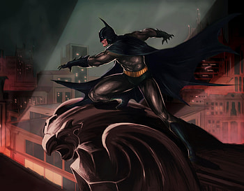 Artwork, batman, dc comics, Guardian of Gotham, superhero HD wallpaper