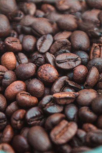Coffee, Macro, Coffee Beans, Fried, Roasted HD phone wallpaper
