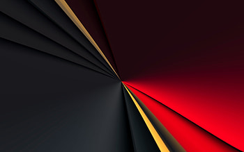 Black and Red, rays, vector, black, red HD wallpaper