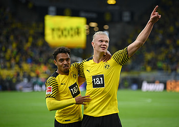 Donyell Malen, Erling Haaland HD wallpaper