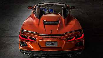 Corvette C8 Stingray Convertible, Chevrolet HD wallpaper