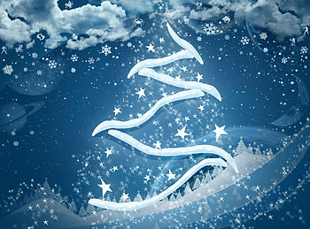Holidays, Planets, Stars, Clouds, Snowflakes, Christmas Tree, Zodiac Signs, Signs Of The Zodiac HD wallpaper