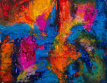 Multicolored, Motley, Texture, Textures, Paint, Surface, Stains, Spots, Canvas HD wallpaper