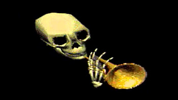Scary Skeleton HD wallpaper